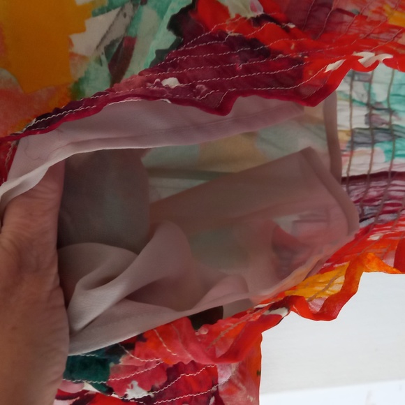 Calvin Klein floral blouse - Picture 6 of 6